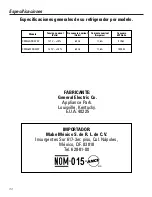 Предварительный просмотр 62 страницы Hotpoint CSM22GRD WW Owner'S Manual