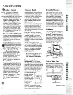 Preview for 13 page of Hotpoint CSX22DK Use And Care Manual