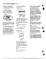 Preview for 14 page of Hotpoint CSX22DK Use And Care Manual