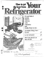 Hotpoint CSX22T Use And Care Manual предпросмотр