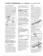 Предварительный просмотр 4 страницы Hotpoint CSX27C Series Use And Care Manual