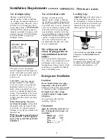 Preview for 4 page of Hotpoint CTA13 Use And Care Manual