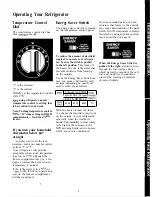 Preview for 5 page of Hotpoint CTA13 Use And Care Manual