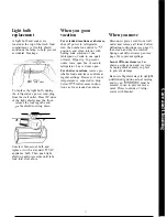 Preview for 11 page of Hotpoint CTA13 Use And Care Manual