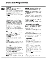 Preview for 8 page of Hotpoint CTD80 Instructions Manual