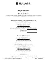 Preview for 16 page of Hotpoint CTD80 Instructions Manual