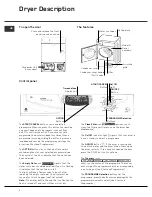 Предварительный просмотр 6 страницы Hotpoint CTD90 Instructions For Installation And Use Manual