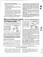 Предварительный просмотр 4 страницы Hotpoint CTF16 Instructions Manual