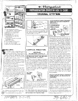 Preview for 1 page of Hotpoint CTF16E Use & Care Manual