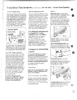 Предварительный просмотр 4 страницы Hotpoint CTF23 Use And Care Manual