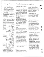 Предварительный просмотр 8 страницы Hotpoint CTFM15 Use And Care Manual