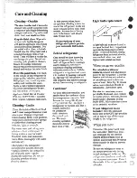 Preview for 12 page of Hotpoint CTX18 Use And Care Manual