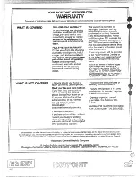 Preview for 16 page of Hotpoint CTX18 Use And Care Manual