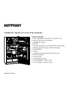 Предварительный просмотр 2 страницы Hotpoint CTX18BACWW Specification