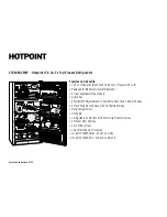 Предварительный просмотр 2 страницы Hotpoint CTX18EACAA Datasheet