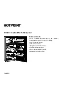 Предварительный просмотр 2 страницы Hotpoint CTX18LYZ Specification