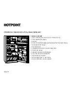 Предварительный просмотр 2 страницы Hotpoint CTX19MACAA Specification