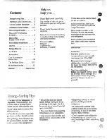 Preview for 2 page of Hotpoint CTX23 Use And Care Manual