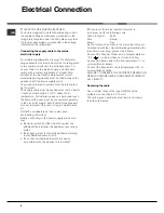 Preview for 6 page of Hotpoint CW127DVC Operating Instructions Manual