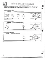 Предварительный просмотр 6 страницы Hotpoint DB3600S Use And Care Manual