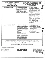 Предварительный просмотр 16 страницы Hotpoint DB3600S Use And Care Manual