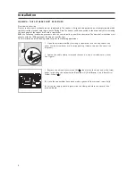 Предварительный просмотр 4 страницы Hotpoint DCH50CW Instructions For Installation And Use Manual