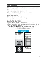 Предварительный просмотр 7 страницы Hotpoint DCH50CW Instructions For Installation And Use Manual