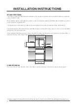 Preview for 8 page of Hotpoint DCH60GK Use And Installation Instructions