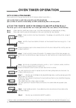 Preview for 18 page of Hotpoint DCH60GK Use And Installation Instructions