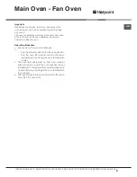 Preview for 21 page of Hotpoint DCL 08 CB Instructions For Installation And Use Manual