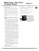 Preview for 23 page of Hotpoint DCL 08 CB Instructions For Installation And Use Manual