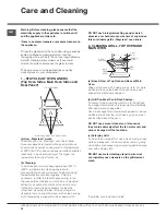 Preview for 30 page of Hotpoint DCL 08 CB Instructions For Installation And Use Manual