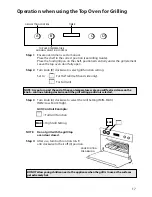 Предварительный просмотр 17 страницы Hotpoint DD77 DT77 Instructions For Installation And Use Manual