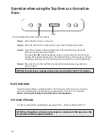 Предварительный просмотр 20 страницы Hotpoint DD77 DT77 Instructions For Installation And Use Manual