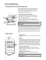 Предварительный просмотр 36 страницы Hotpoint DD77 DT77 Instructions For Installation And Use Manual