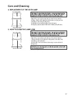 Предварительный просмотр 37 страницы Hotpoint DD77 DT77 Instructions For Installation And Use Manual