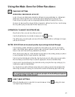 Предварительный просмотр 25 страницы Hotpoint DD77 Instructions for  and use Instructions For Installation And Use Manual