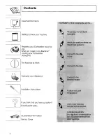 Preview for 2 page of Hotpoint DF51 Instruction Manual