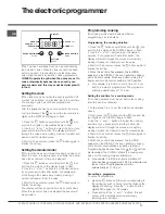 Предварительный просмотр 11 страницы Hotpoint DH 93 CX Instructions For Installation And Use Manual