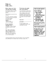 Preview for 2 page of Hotpoint DLB1250B Use And Care Manual