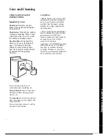 Preview for 13 page of Hotpoint DLB2450B Use And Care Manual