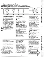 Preview for 5 page of Hotpoint DLB2650B Use And Care Manual