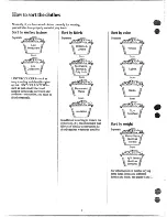 Preview for 8 page of Hotpoint DLB2650B Use And Care Manual