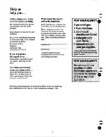 Preview for 2 page of Hotpoint DLB2880B Use And Care Manual