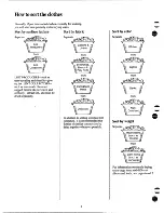 Preview for 8 page of Hotpoint DLB2880B Use And Care Manual