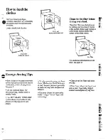 Preview for 9 page of Hotpoint DLB2880B Use And Care Manual