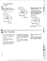 Preview for 9 page of Hotpoint DLB2900M Use And Care Manual