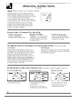 Предварительный просмотр 8 страницы Hotpoint DLB3400S Use And Care Manual