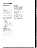 Preview for 13 page of Hotpoint DLB6850B Use And Care Manual