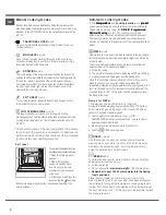 Preview for 8 page of Hotpoint DUI611PX Operating Instructions Manual